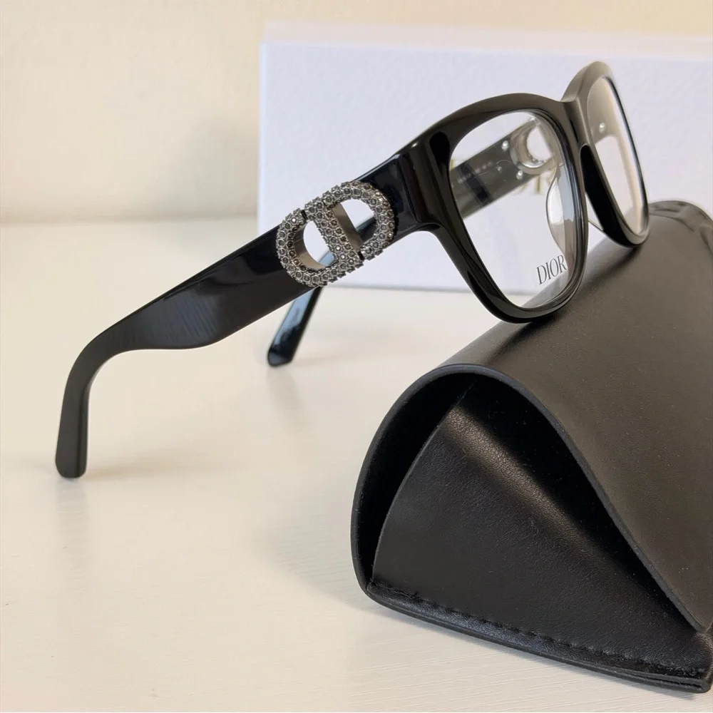New! Dior Women's Black Eyeglasses, 30MontaigneO S4I 1400, Authentic